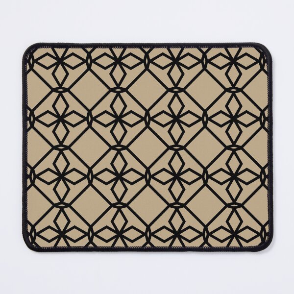 Artikelvorschau, Black and Tan Tessellation Line Pattern 34 Pairs HGTV 2022 Trending Color Whole Wheat HGSW2186 - Colour Trends - Hue - Shade entworfen und verkauft von ColorOfTheYears.