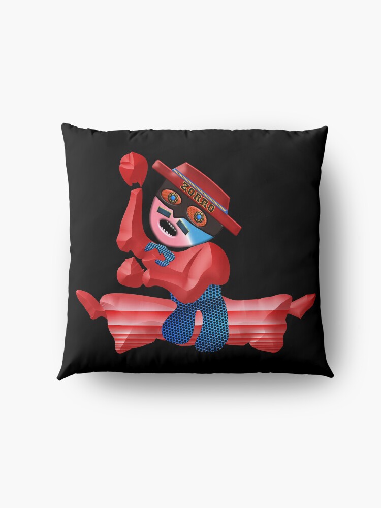 Alternate view of THE LEGEND OF ZORRO IN HIS NEW ADVENTURES FOR KIDS - ZORRO MARTIAL ARTS - ZORRO NINJA - HALLOWEEN PARTY - CHRISTMAS PARTY - GREAT FUN GIFT FOR PARTIES AND COSTUMES3. Floor Pillow