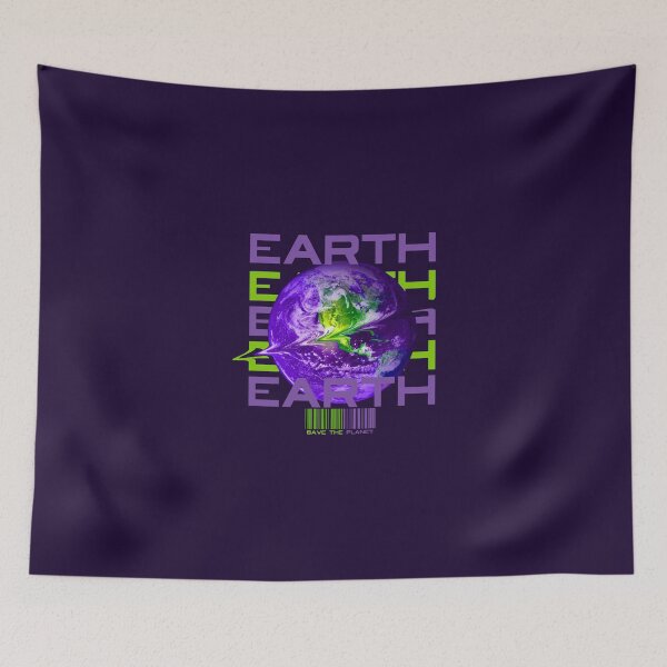 Item preview, World Alerting Save The Planet Before It is The End Before It's Too Late North America Warning 2021-2022 Love the Planet Love The Earth Love The Nature Purple Version designed and sold by koreatvtea.