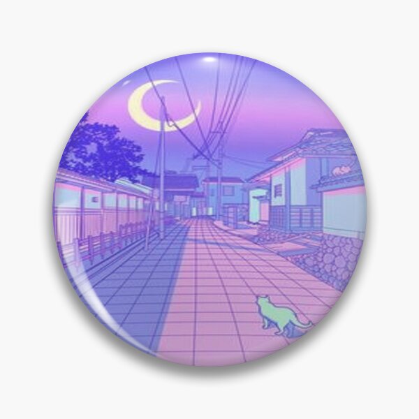 Item preview, aesthetic japanese cities at night wallpapers Osaka tokyo designed and sold by Design Repo.