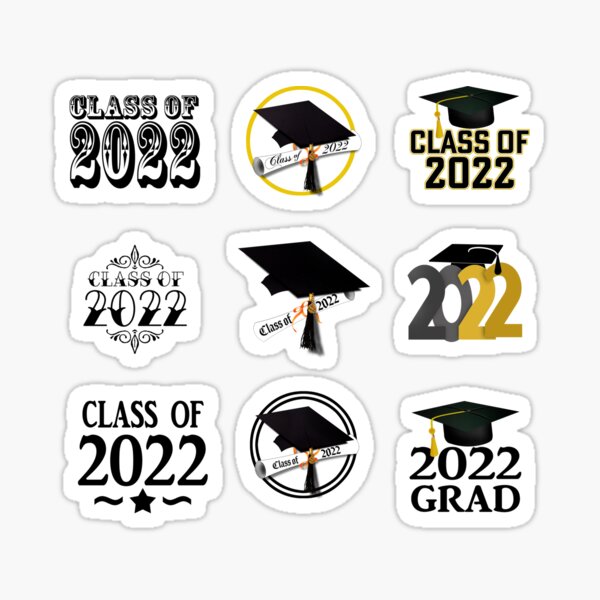 Class of 2022 Graduation Variety Sticker