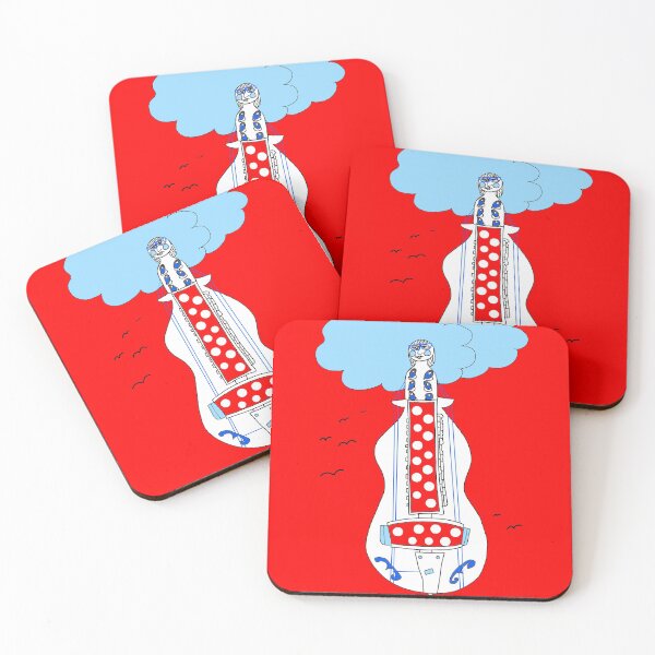 Item preview, Hurdy-gurdy Polka Dot Head in the Clouds designed and sold by inkle.