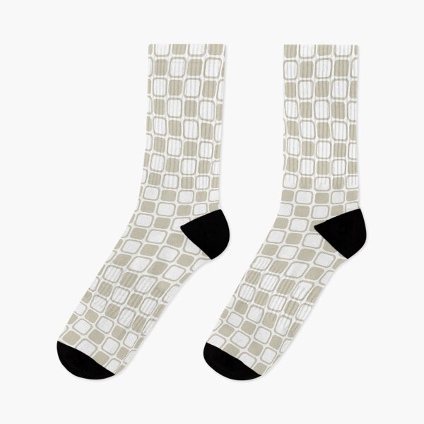Item preview, Beige and White Square Checkerboard Pattern Pairs HGTV 2022 Trending Color Canvas Tan HGSW4018 - Colour Trends - Hue - Shade designed and sold by ColorOfTheYears.