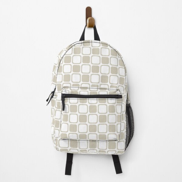 Item preview, Beige and White Square Checkerboard Pattern Pairs HGTV 2022 Trending Color Canvas Tan HGSW4018 - Colour Trends - Hue - Shade designed and sold by ColorOfTheYears.