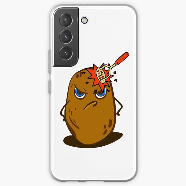 Angry Cute Spud Potato Samsung Galaxy Soft Case