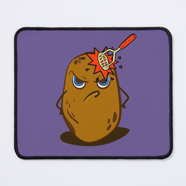Item preview, Angry Cute Spud Potato  designed and sold by Beluved.
