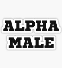 Alpha Male Sticker