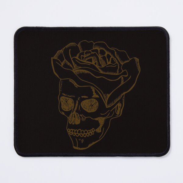 Item preview,  Brown Skull with flower designed and sold by CassieTran.