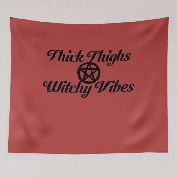 Item preview, Thick Thighs Witchy Vibes designed and sold by FrictionMaxxing.