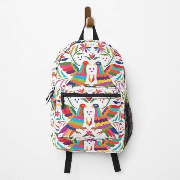 Item preview, Mexican Otomí Birds. Colorful and floral composition by Akbaly designed and sold by Akbaly.