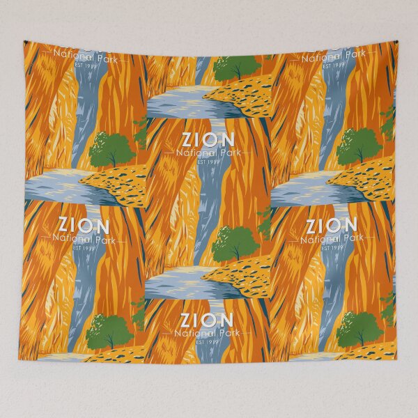 Item preview, Zion National Park Utah The Narrows Vintage designed and sold by KrisSidDesigns.
