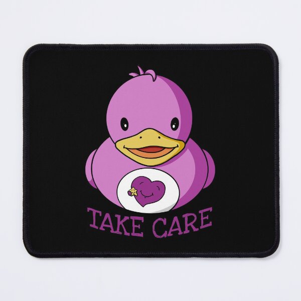Item preview, Take Care Rubber Duck designed and sold by Alisha Ober Designs.