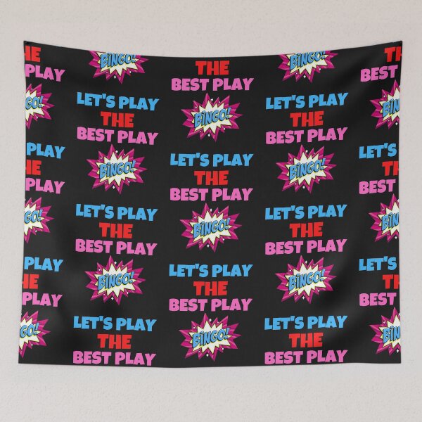 Item preview, Let's Play The Best Play Bingo designed and sold by BhavyaBathla.