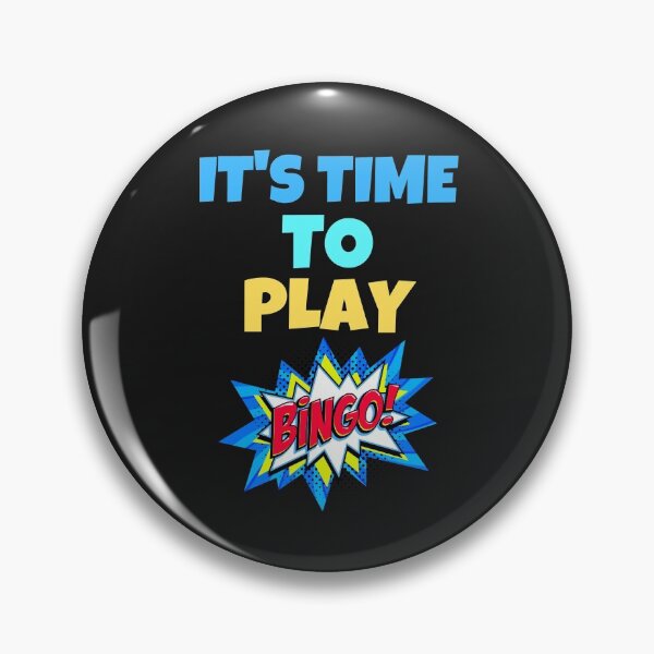 Item preview, It's Time To Play The Best Play Bingo designed and sold by BhavyaBathla.