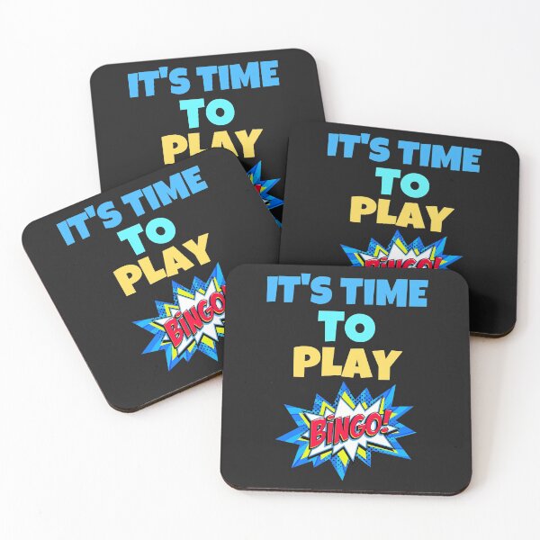 Item preview, It's Time To Play The Best Play Bingo designed and sold by BhavyaBathla.