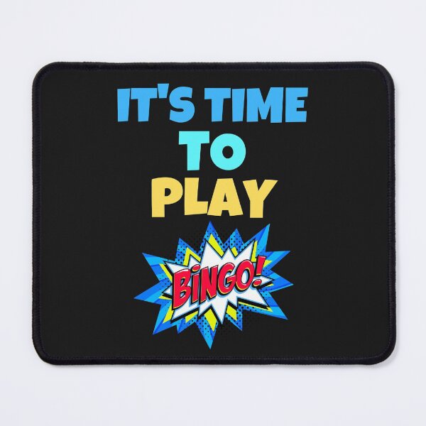Item preview, It's Time To Play The Best Play Bingo designed and sold by BhavyaBathla.