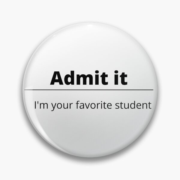 Item preview, Admit it student designed and sold by salvage203.
