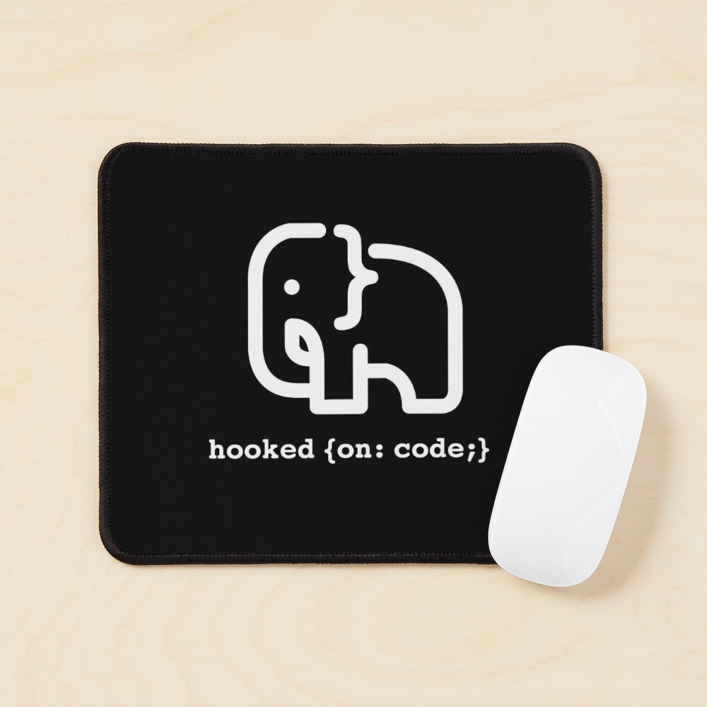 Item preview, Mouse Pad designed and sold by hookedoncode.