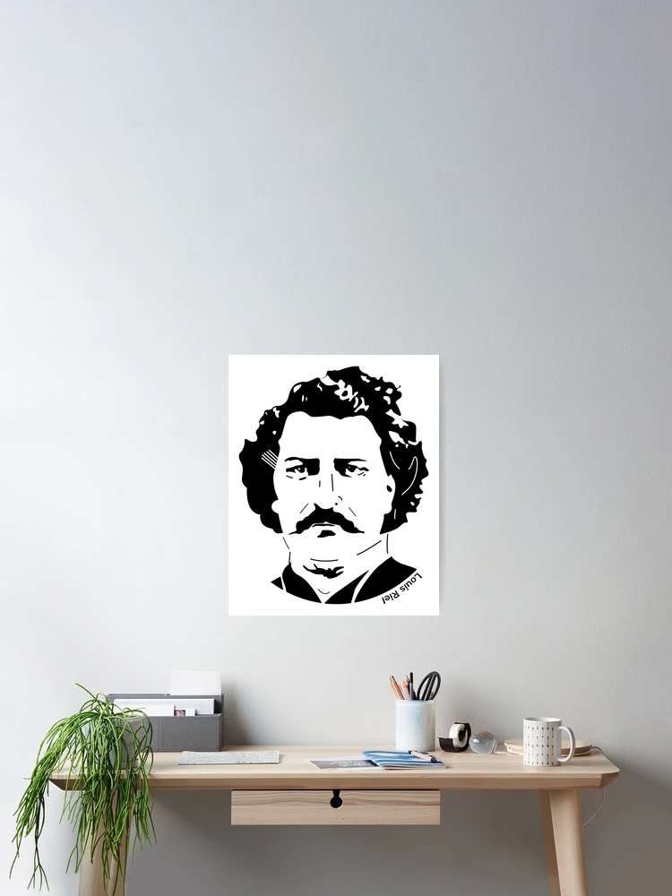 Thumbnail 2 of 3, Poster, Louis Riel designed and sold by zuen.