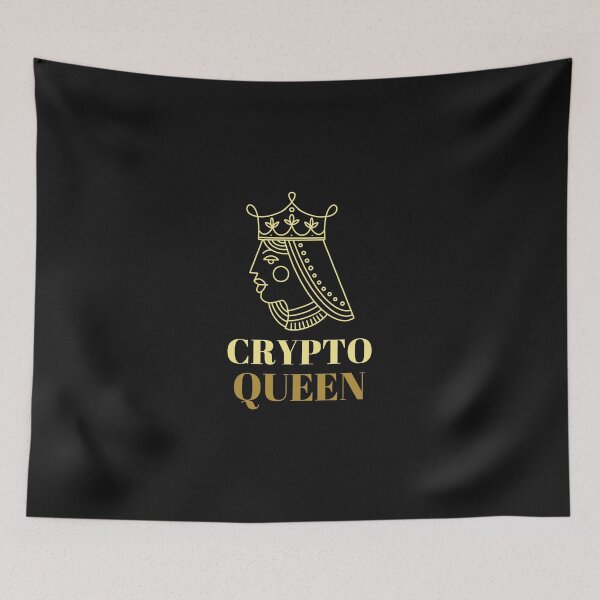 Item preview,  Crypto Queen Cryptocurrency Design designed and sold by Funny-Tees4U.