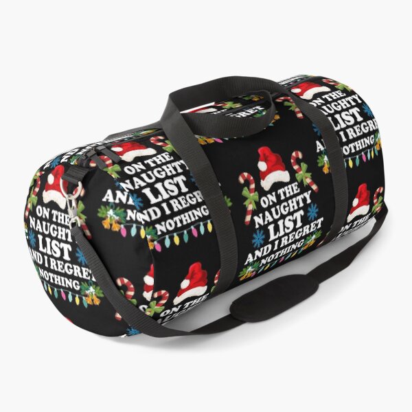 Item preview, On The Naughty List And I Regret Nothing - Funny Christmas Gift Idea designed and sold by ohmier.