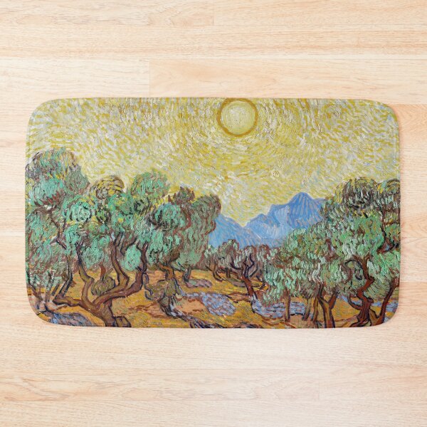 Item preview, Vincent van Gogh's Olive Trees (1889) famous landscape painting designed and sold by dastore22.