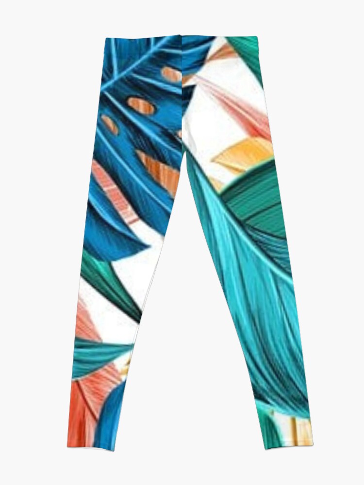 Discover Palm Tree Down Leggings