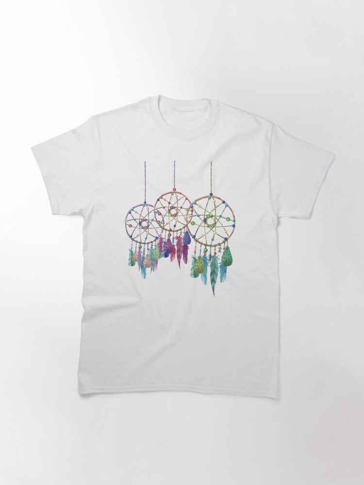 Imagen 2 de 7, Camiseta clásica con la obra Dreamcatcher 4, diseñada y vendida por weloveboho.