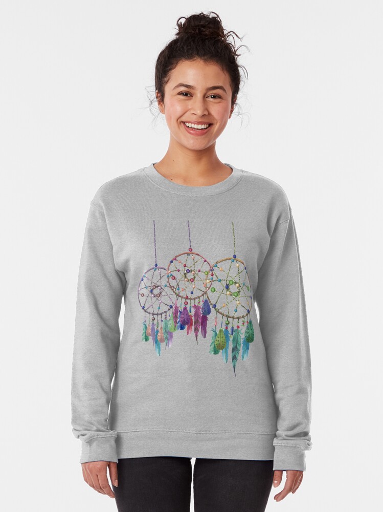 Vista alternativa de Sudadera sin capucha Dreamcatcher 4