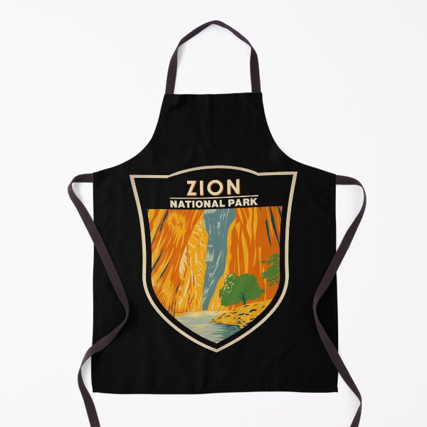 Item preview, Zion National Park Utah The Narrows Badge designed and sold by KrisSidDesigns.