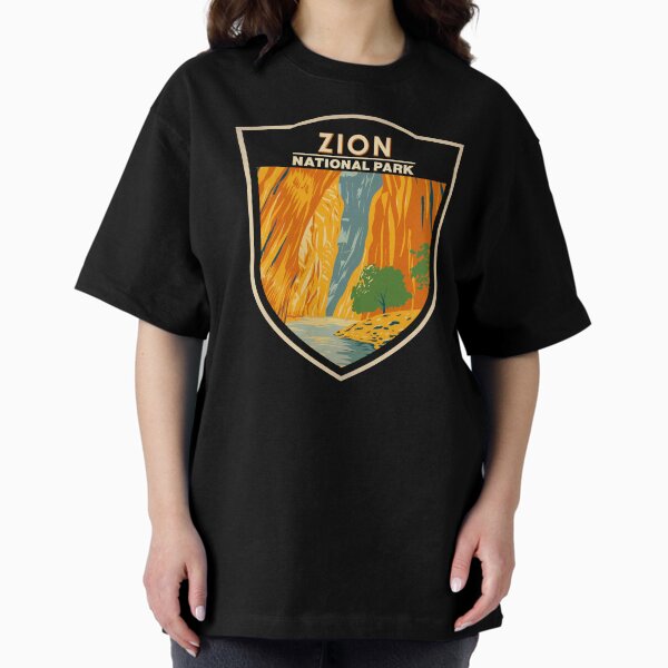 Vista previa del artículo con la obra «Parque Nacional Zion Utah La Insignia Narrows», diseñado y vendido por KrisSidDesigns.