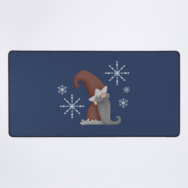 Winter Gnome Desk Mat