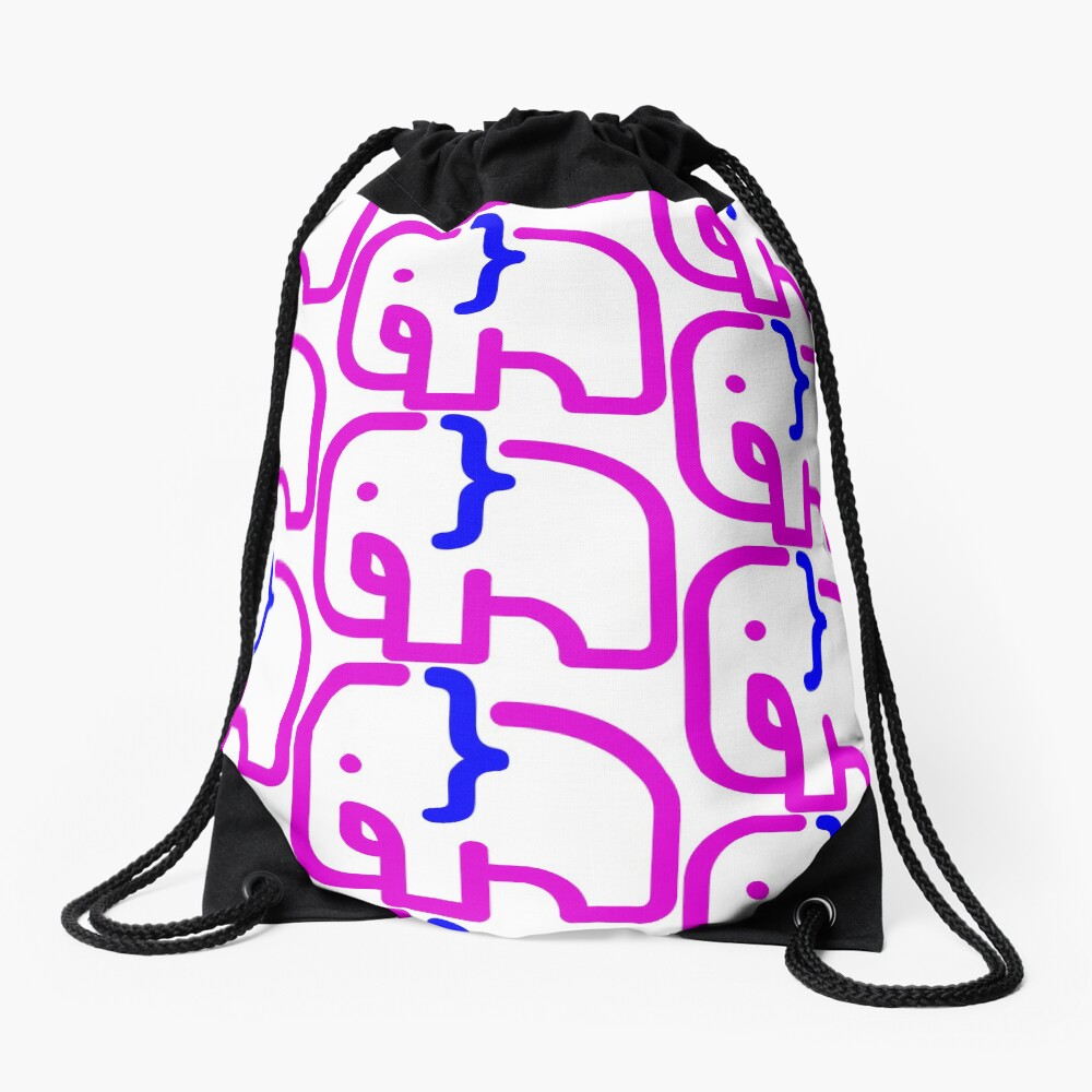 Item preview, Drawstring Bag designed and sold by hookedoncode.