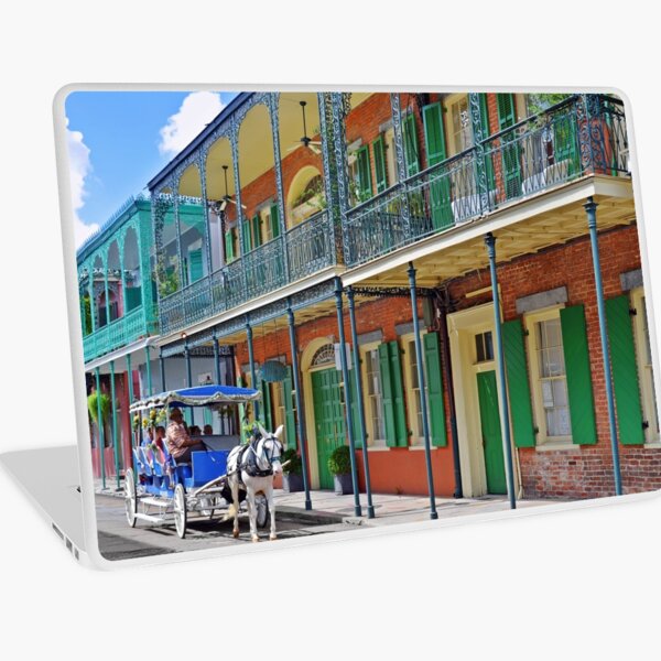 Carriage Ride New Orleans Laptop Skin
