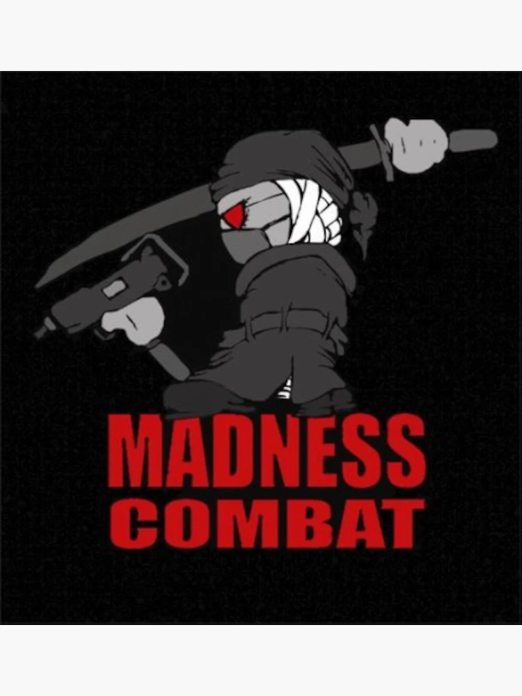 Madness combat hank head graffiti from TeePublic
