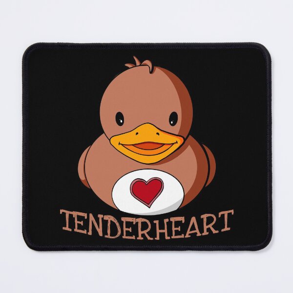 Item preview, Tenderheart Rubber Duck designed and sold by Alisha Ober Designs.