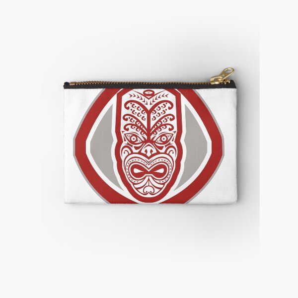 Item preview, Maori Mask Face Front Shield Retro designed and sold by patrimonio.
