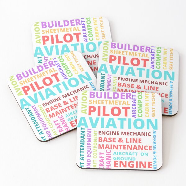 Item preview, Aviation Word Design Collection  designed and sold by MarkyShoppe.