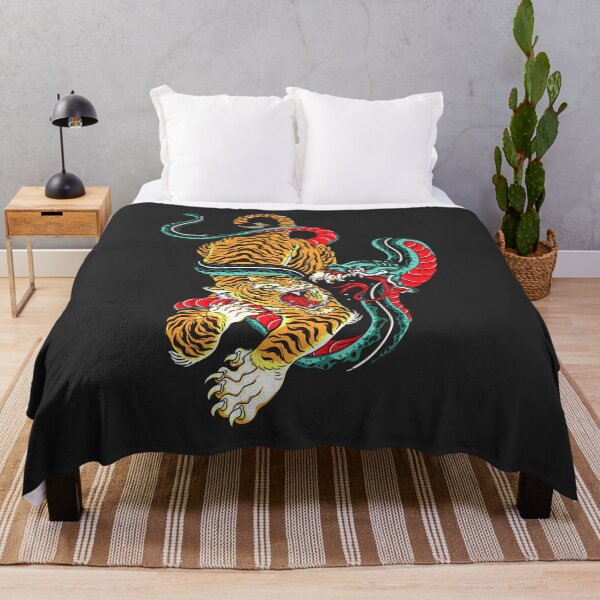 Item preview, Oriental Tiger Fight Snake designed and sold by ixrid.