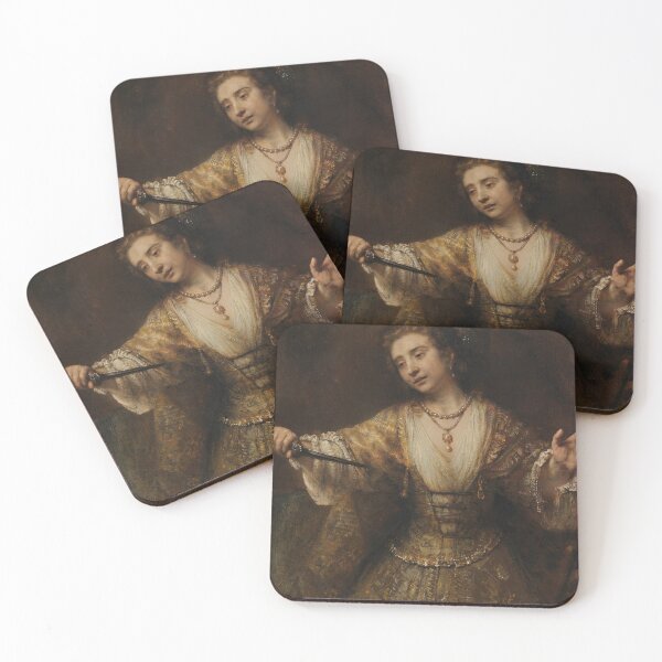 Item preview, Lucretia, Rembrandt designed and sold by Bellathewilde.