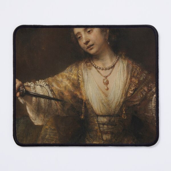 Item preview, Lucretia, Rembrandt designed and sold by Bellathewilde.