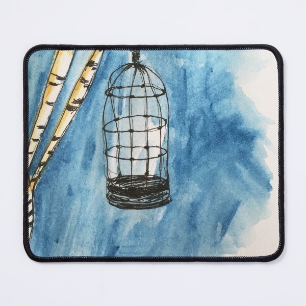 Item preview, birdcage watercolor designed and sold by kim tang.