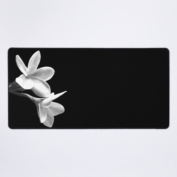 Item preview, White Flowers Black Background designed and sold by Alemi.