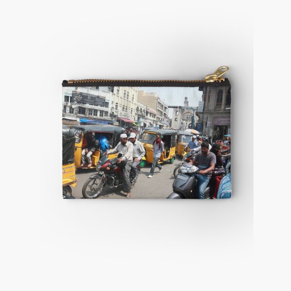 Item preview, Traffic at Charminar Monument designed and sold by Andrew  Makowiecki.