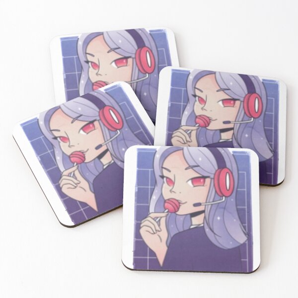 Aperçu de l'œuvre Anime gamer girl lollipop . créée et vendue par Zog AndCo.