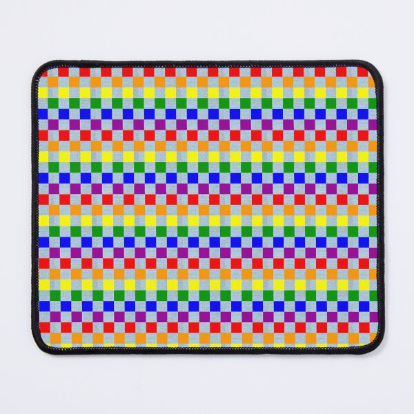 Item preview, 65 MCMLXV Rainbow Denim Checkerboard Pattern designed and sold by 65 MCMLXV.