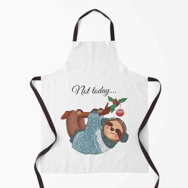 Item preview, Xmas Sloths "Not Today " designed and sold by slimevil.
