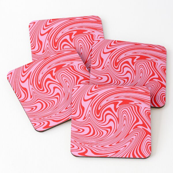 Item preview, Retro Swirl Pink Groovy Abstract Pattern designed and sold by trajeado14.