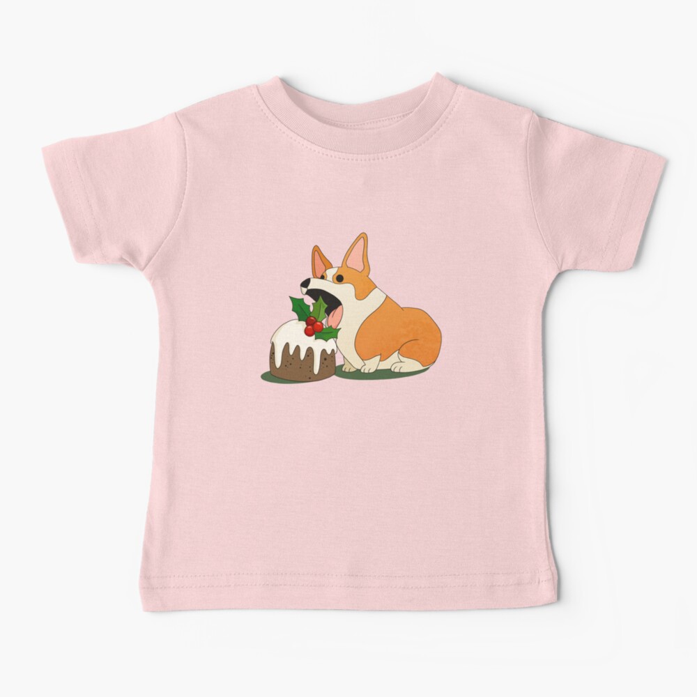 Christmas Corgi Baby T-Shirt