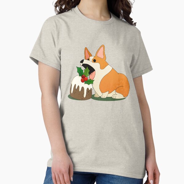 Item preview, Christmas Corgi designed and sold by VictoriaHamre.